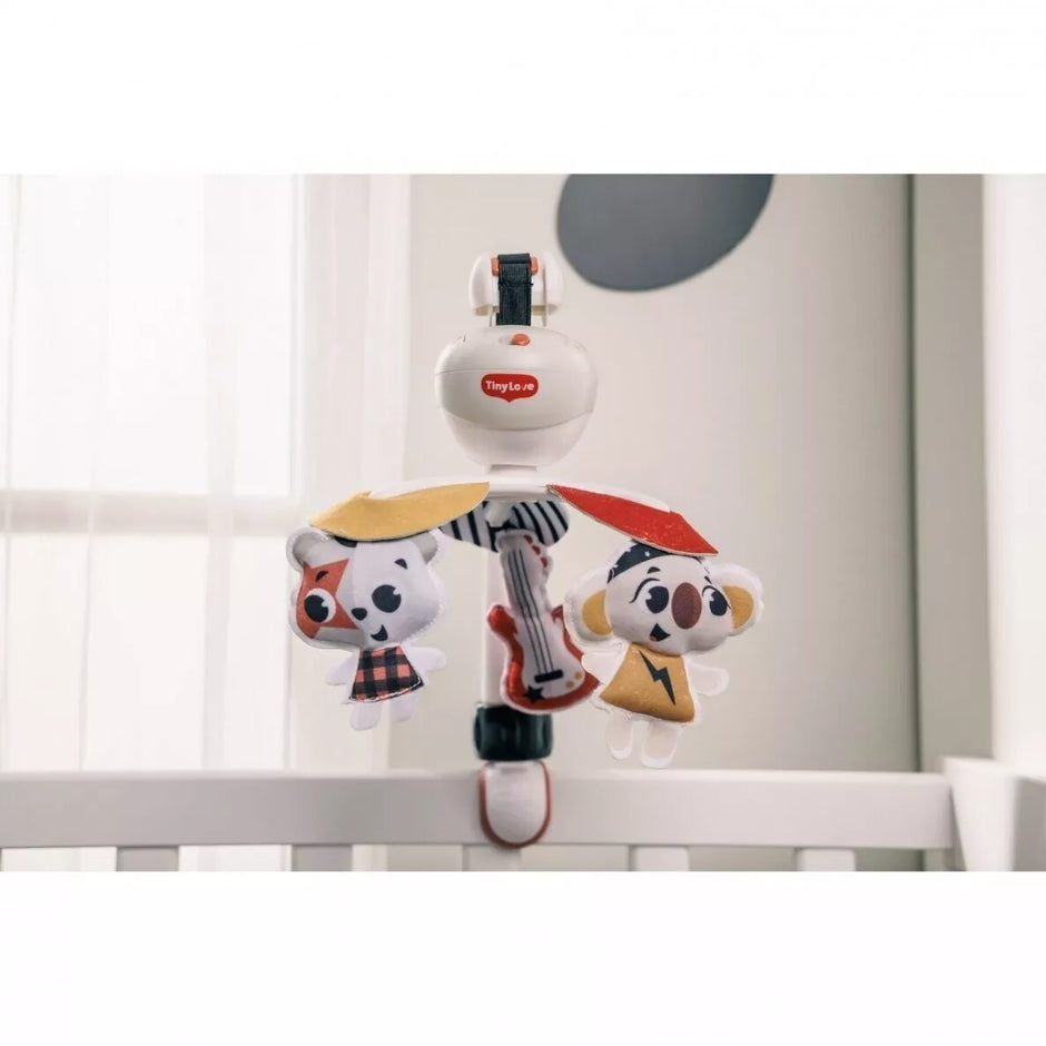 Karuselė muzikinė Tiny Love 3 in 1 Take Along Mobile TINY ROCKERS