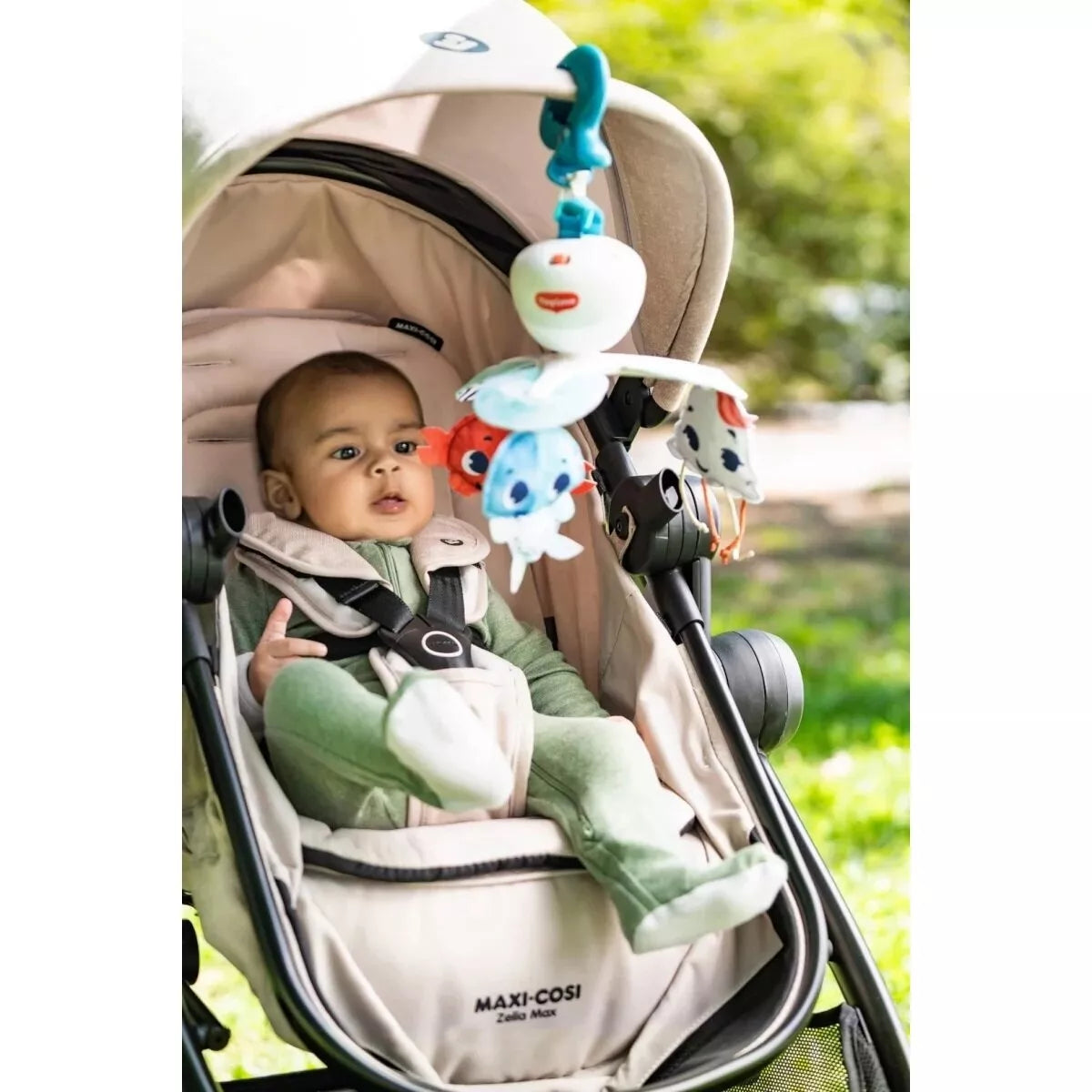 Karuselė muzikinė Tiny Love 3 in 1 Take Along Mobile TREASURE THE OCEAN