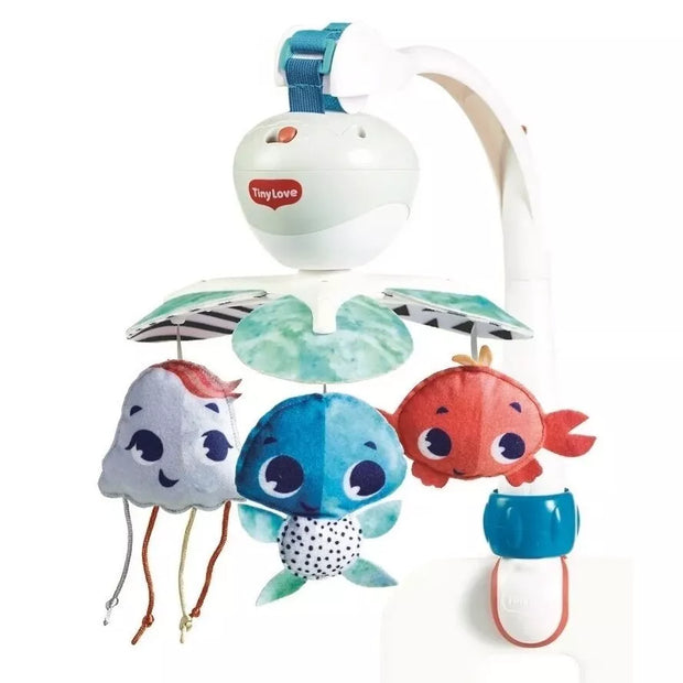 Karuselė muzikinė Tiny Love 3 in 1 Take Along Mobile TREASURE THE OCEAN