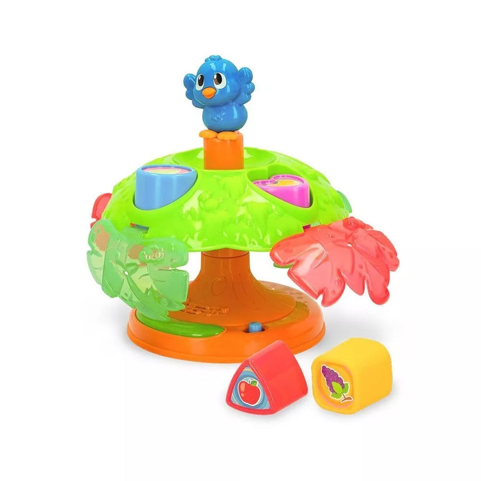 Karusėlė-rūšiuoklis su efektais Winfun SORT'N SPIN SURPRISE