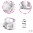 Kėdutė maudymui OK BABY FLIPPER White