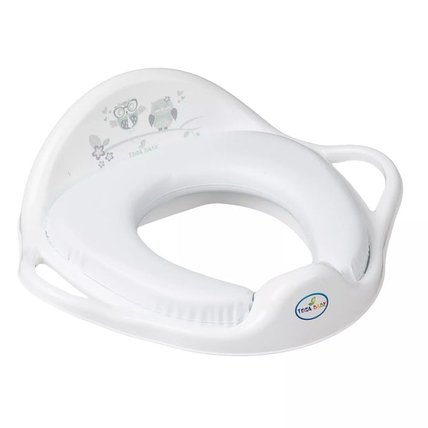 Klozeto dangtis minkštas Tega SOWA White