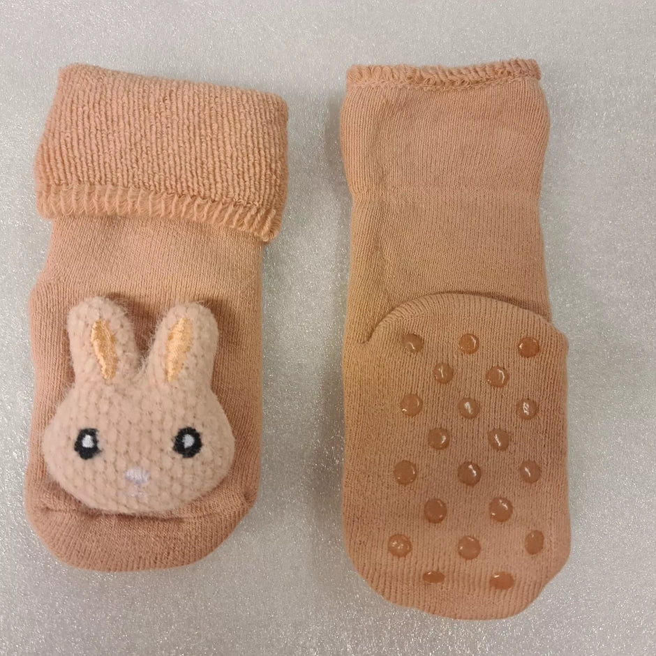 Kojinės neslystančiu padu Pink