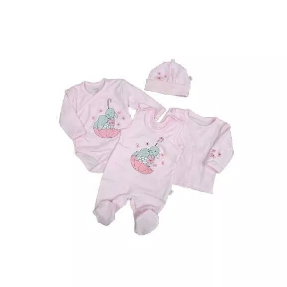 Komplektukas Koala PARASOLKA 4 dalių, 56 Pink