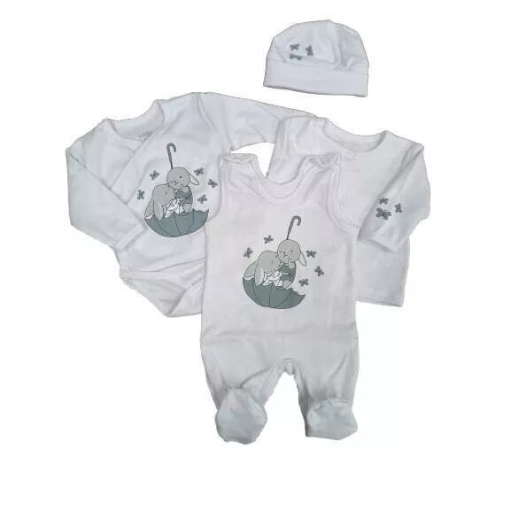 Komplektukas Koala PARASOLKA 4 dalių, 56 White