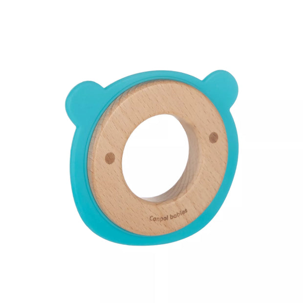 Kramtukas medinis-silikoninis Canpol 80/304