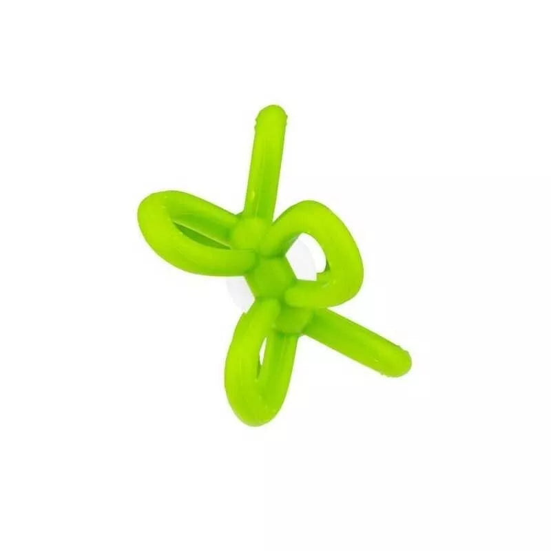 Kramtukas silikoninis GiliGums FLOWER Green