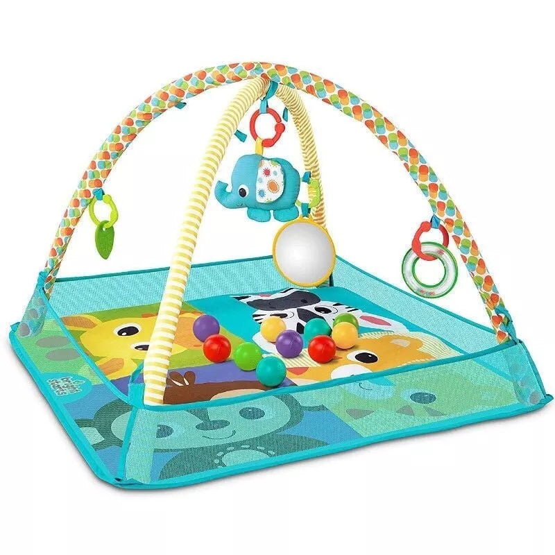 Lavinamasis kilimelis Bright Starts More-In-One Ball Pit Fun