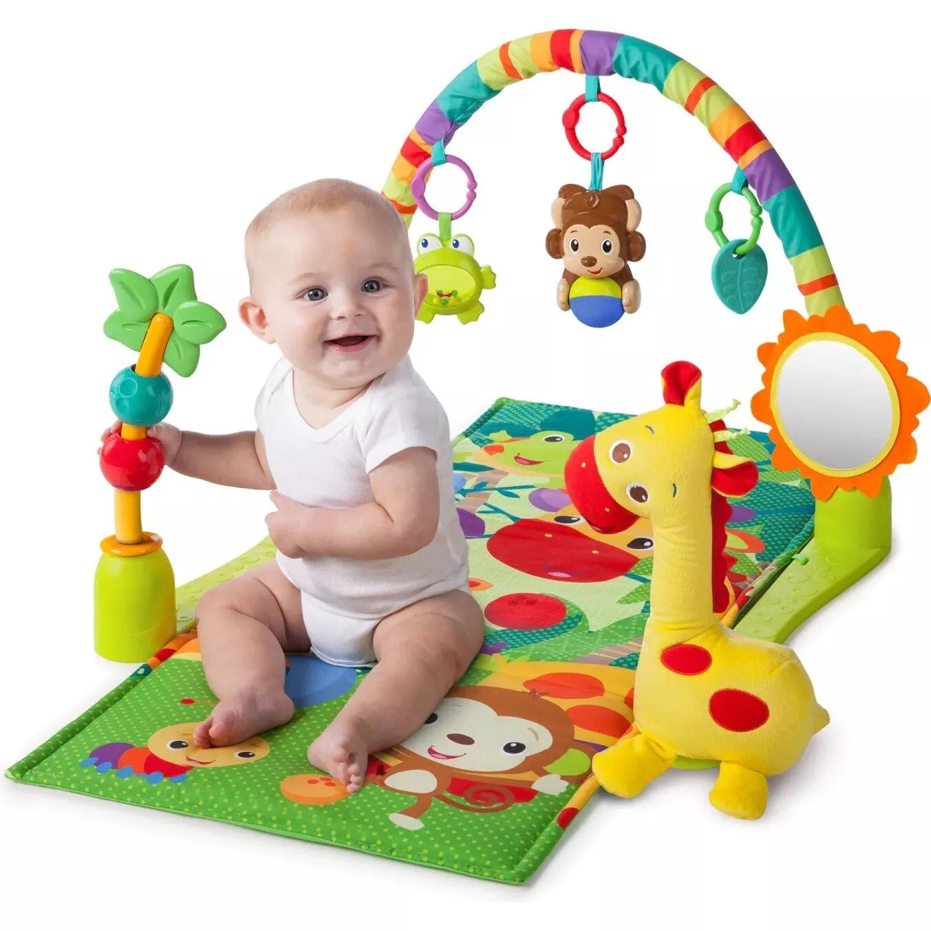 Lavinamasis kilimėlis Bright Starts JUNGLE DISCOVERY™ Activity Gym