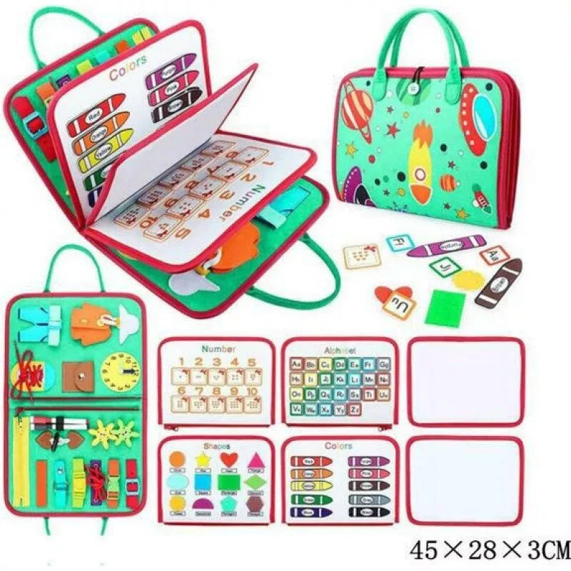 Lavinamoji Montessori veiklos knyga GAZELO Green