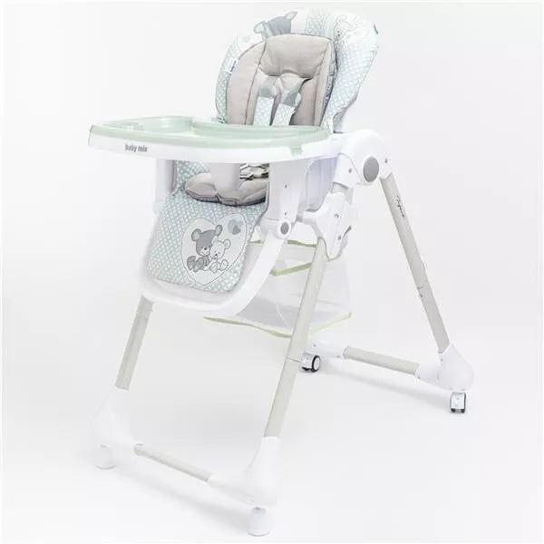Maitinimo kėdutė BabyMix  INFANT Grey