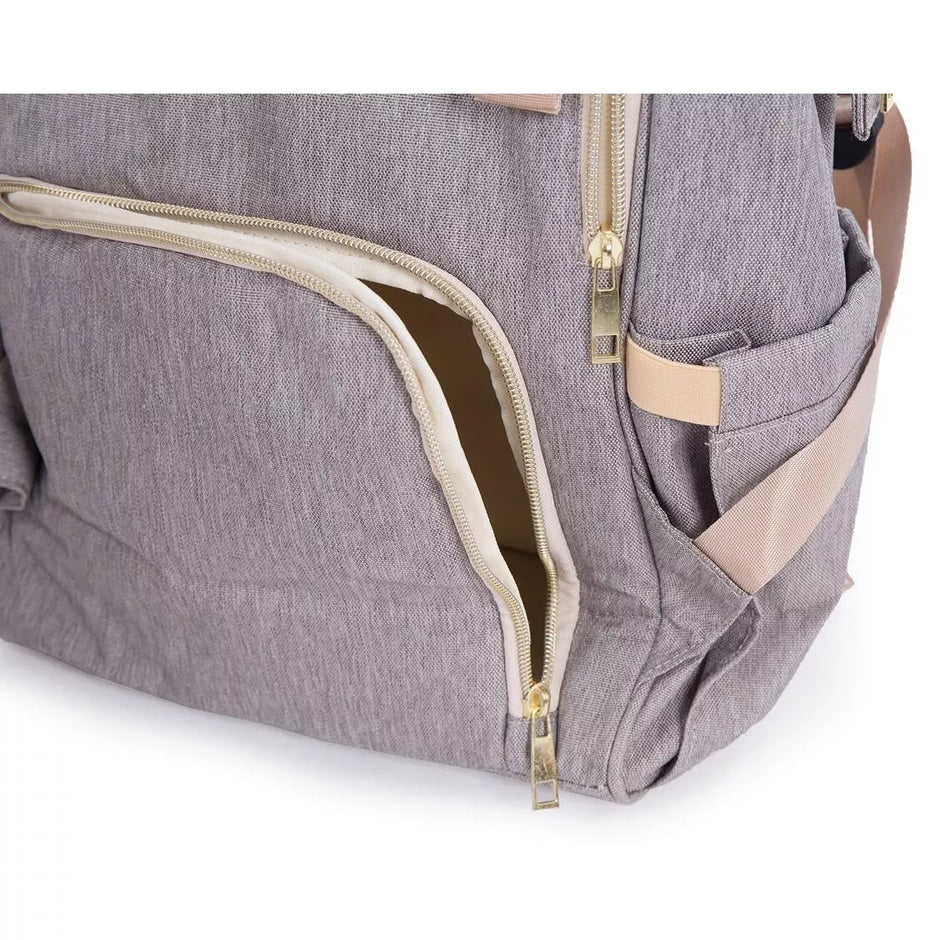 Mamos tašė -kuprinė SIENA, Grey