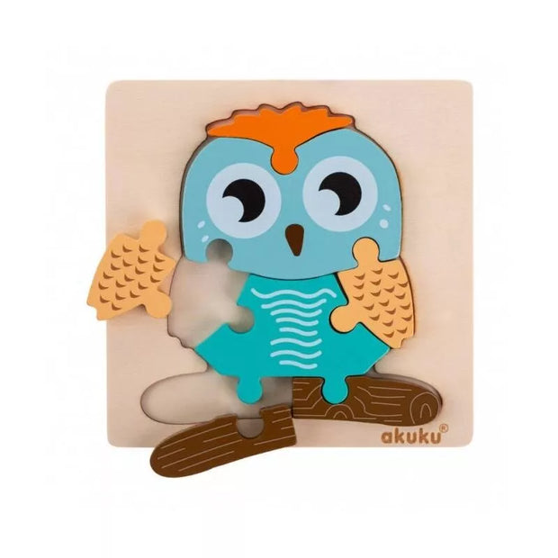 Medinė edukacinė dėlionė PUZZLE A0601