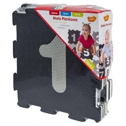 Minkštas kilimėlis-dėlionė Smily Play NUMBERS