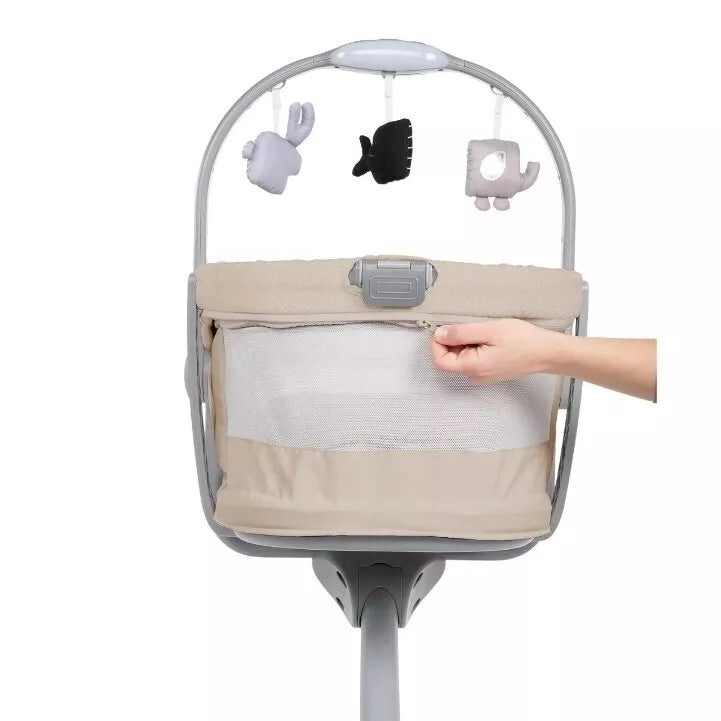 Mobilus lopšys – kėdutė Chicco BABY HUG PRO 5in1, Beige Latte