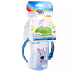 Mokomasis puodelis su silikoniniu snapeliu Canpol CUTE ANIMALS 56/512 Blue