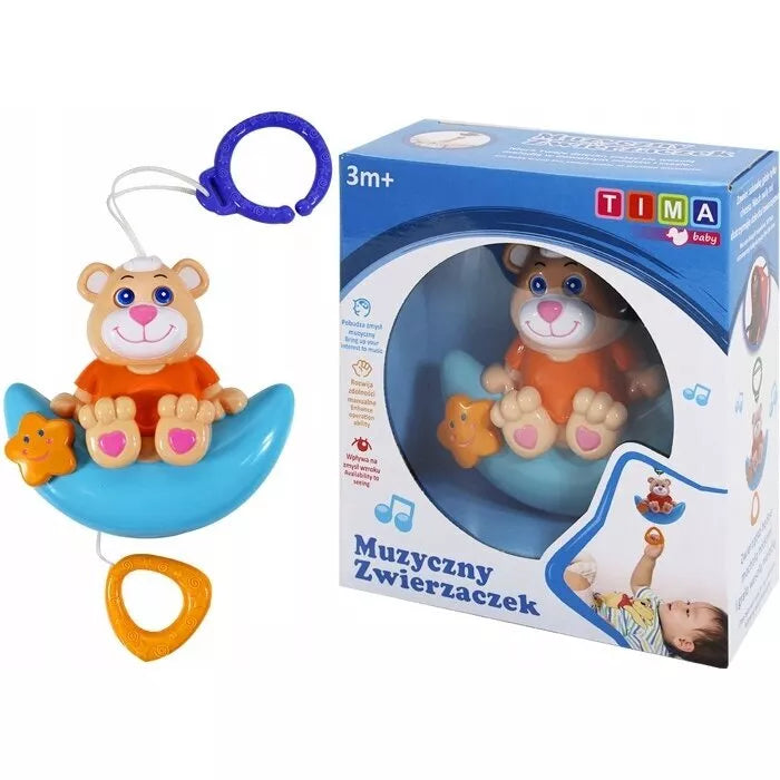 Muzikinis pakabinamas žaislas TimaBaby BEAR