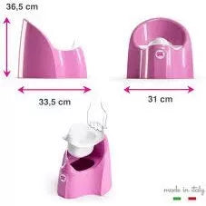 Naktipuodis OkBaby PASHA  Azzurro