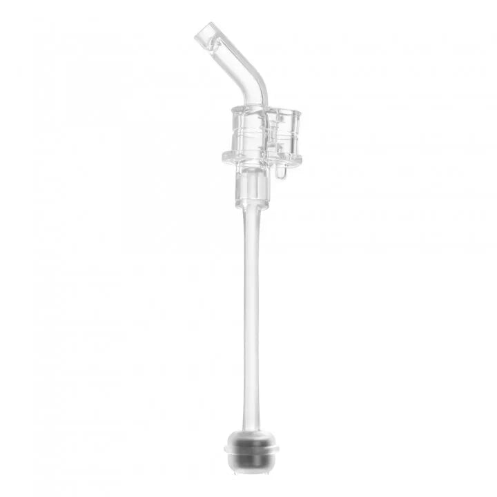 Nelašantis silikoninis šiaudelis su svareliu A0462