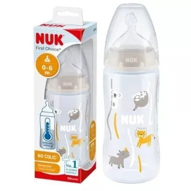 NUK buteliukas 300 ml NO COLIC 0-6