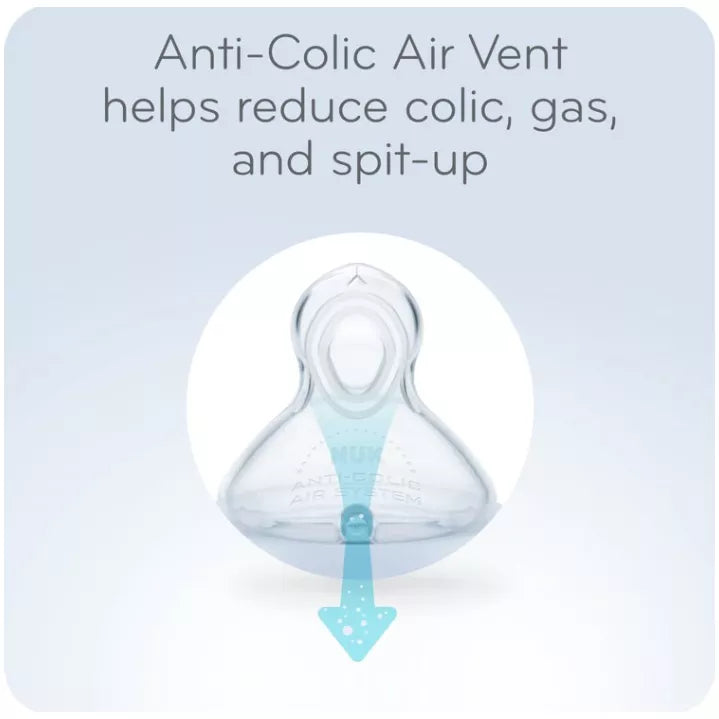 NUK buteliukas First Choice+, 300 ml NO COLIC 0-6