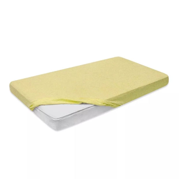 Paklodė Jersey su guma 60 Yellow