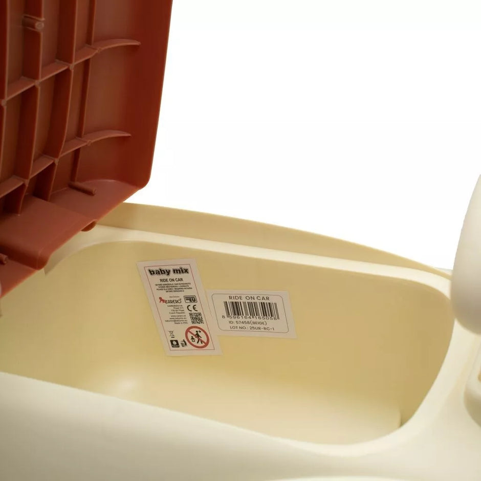 Paspiriama mašina Baby Mix KIDDO CRUISER Beige