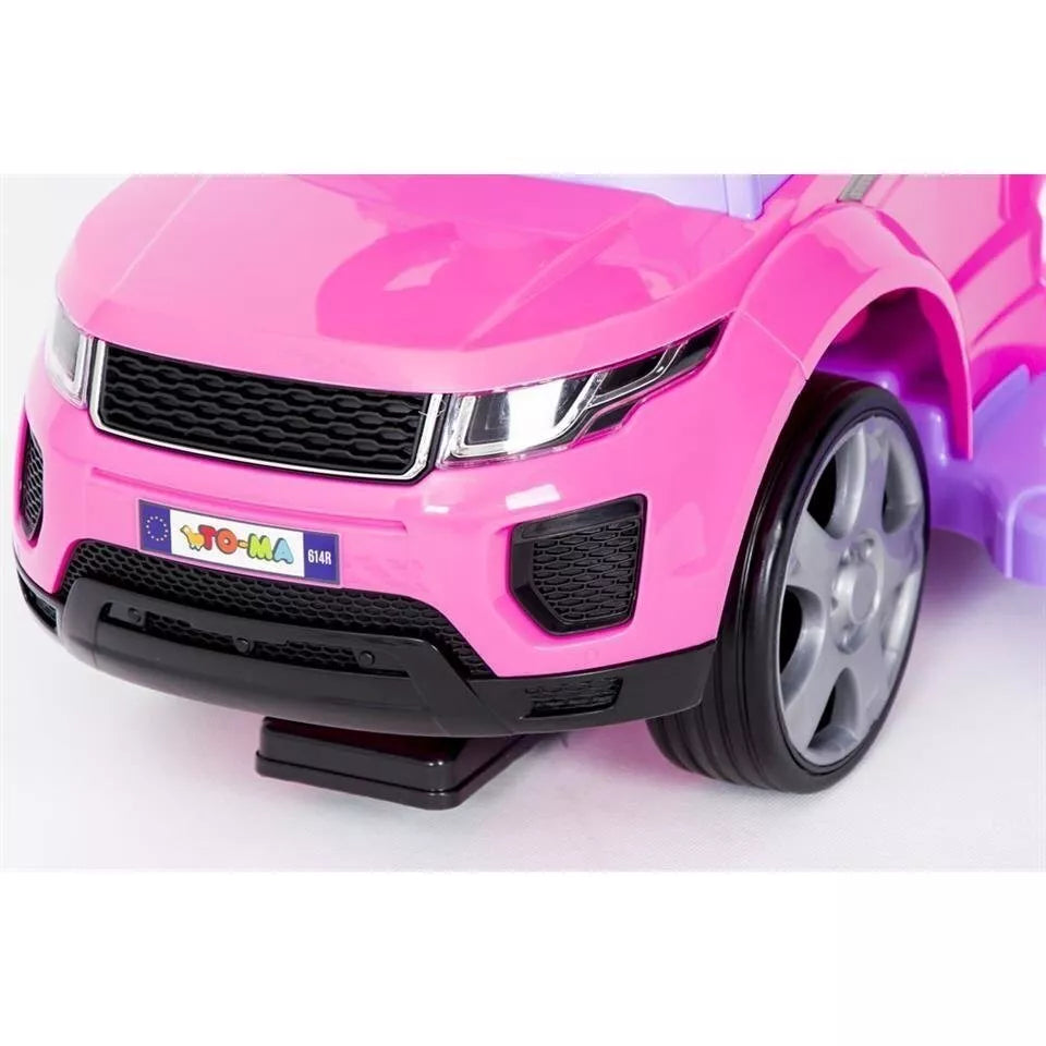 Paspiriama mašina-stumdukas 614R Pink