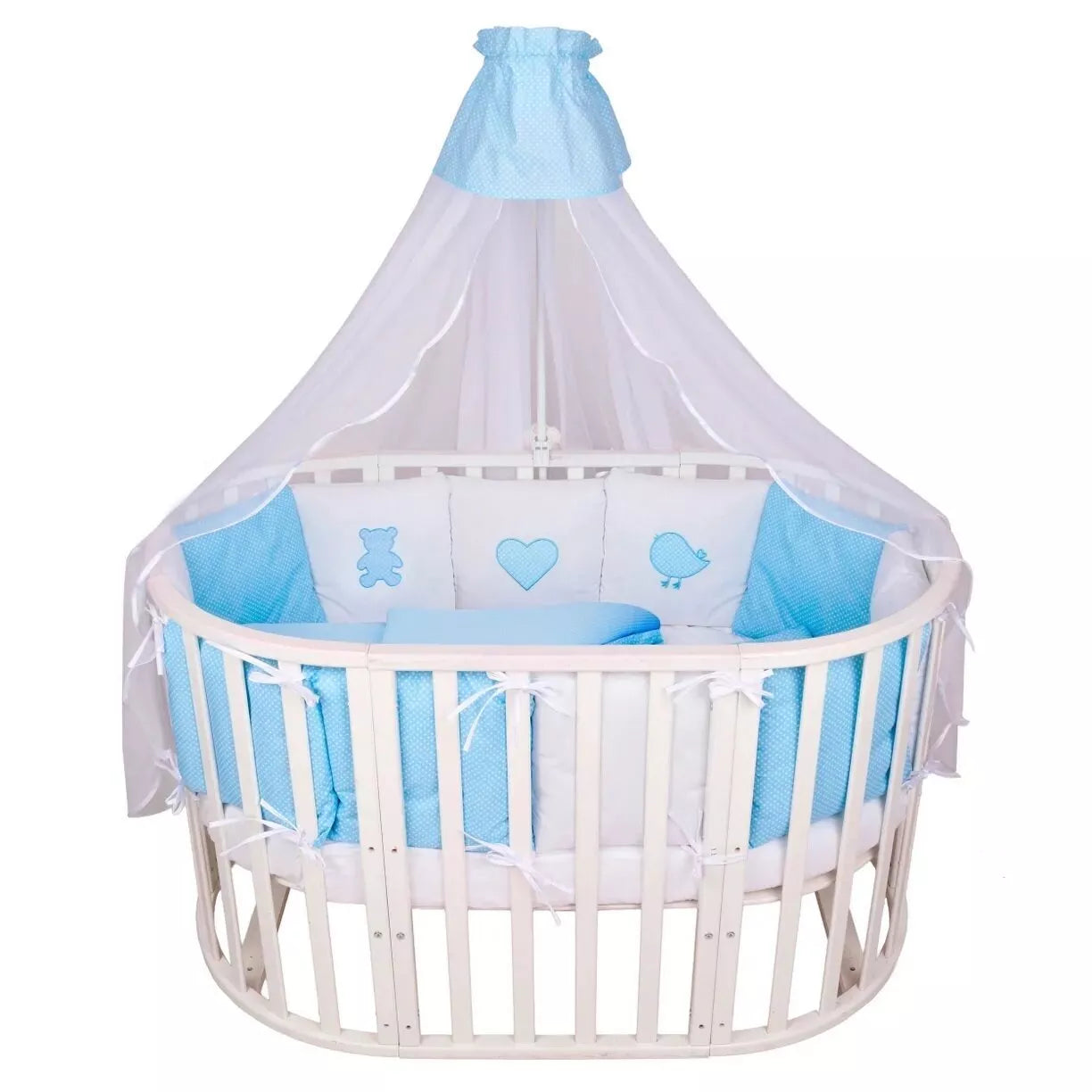 Pataliukai 7 dalių Amarobaby KROCHA Blue