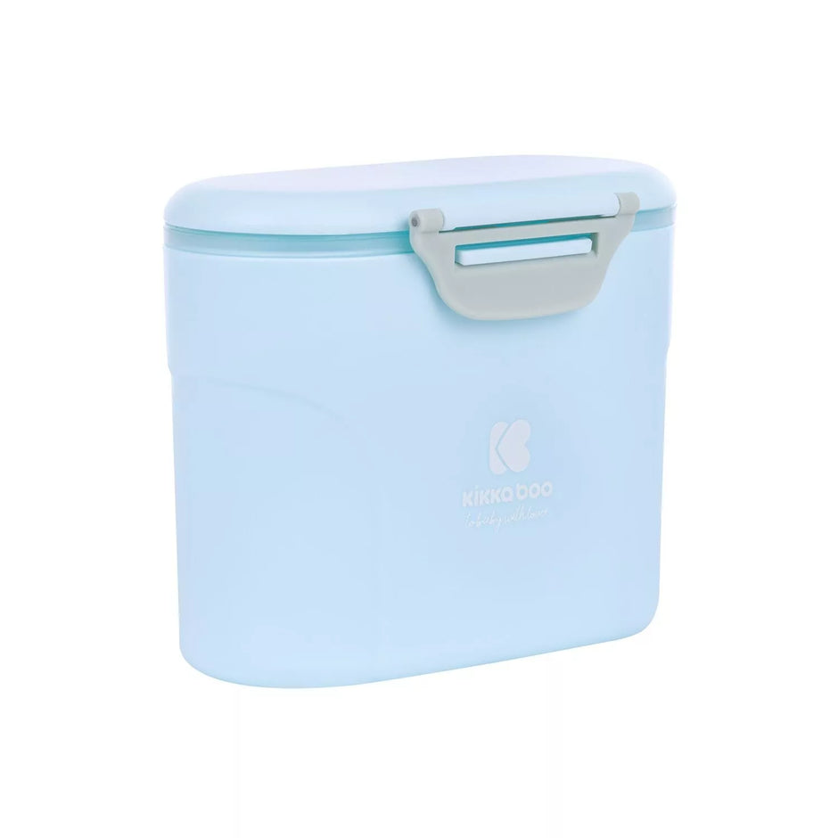 Pieno miltelių indas su dozavimo šaukšteliu, 160g, Blue