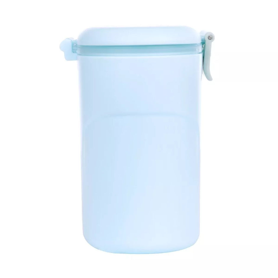 Pieno miltelių indas su dozavimo šaukšteliu, 160g, Blue