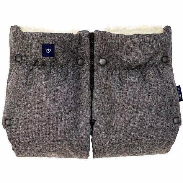 Pirštinės-mova vežimėliui ar rogėms Womar iGROW Grey