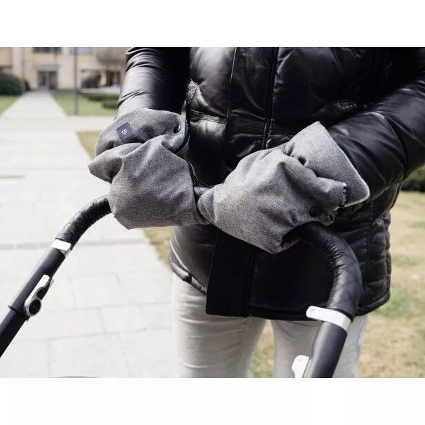 Pirštinės-mova vežimėliui ar rogėms Womar iGROW Navy