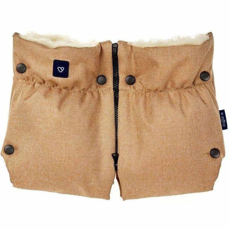 Pirštinės-mova vežimėliui ar rogėms Womar iGROW Beige