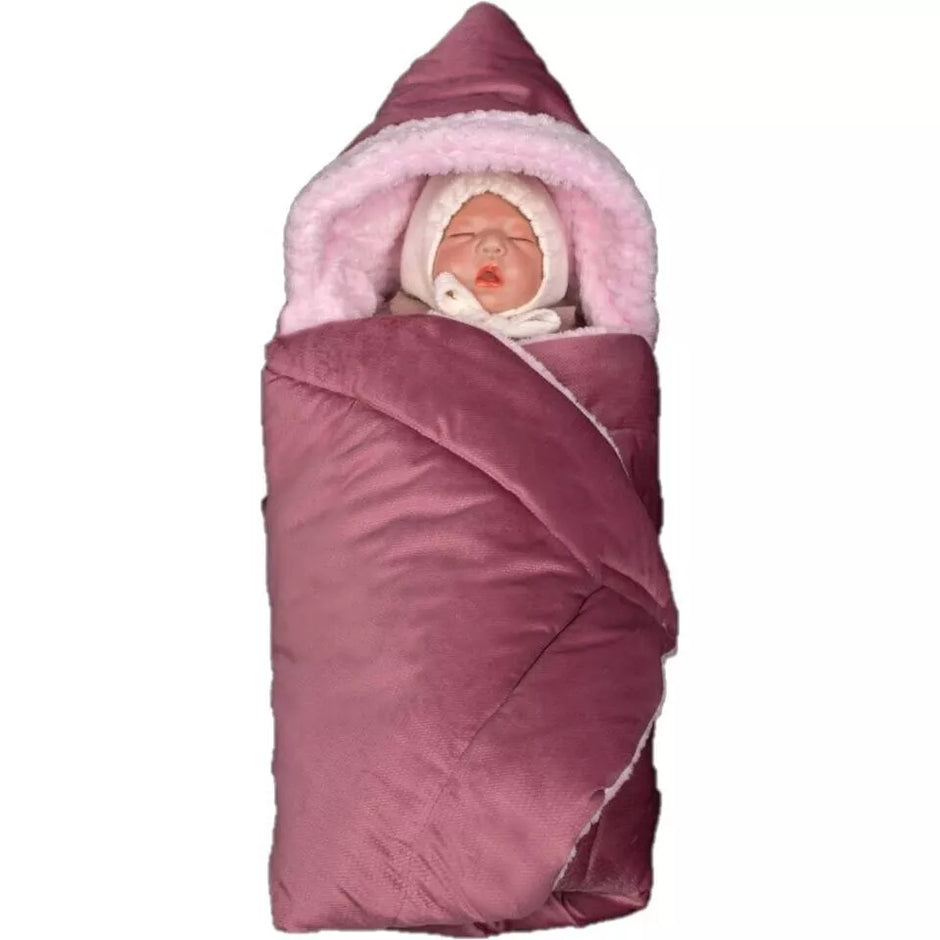 Pledukas autokėdutei DuetBaby VELVET / SOFT 499 Dusty Pink