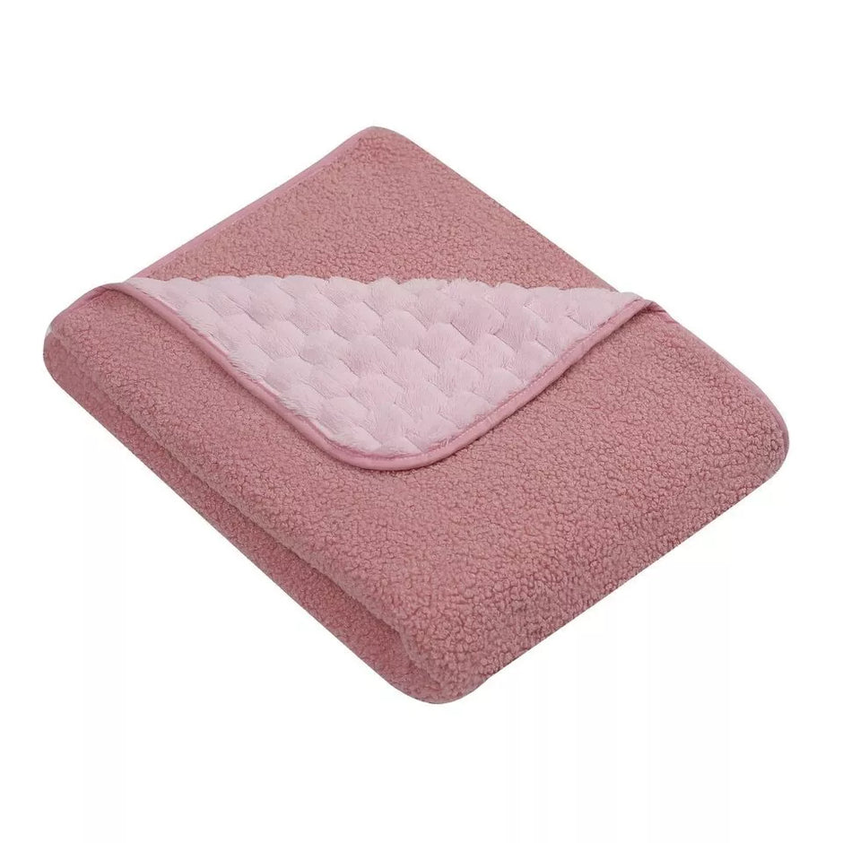 Pledukas dvipusis DuetBaby KOSTKA / BOUCLA Dusty Pink