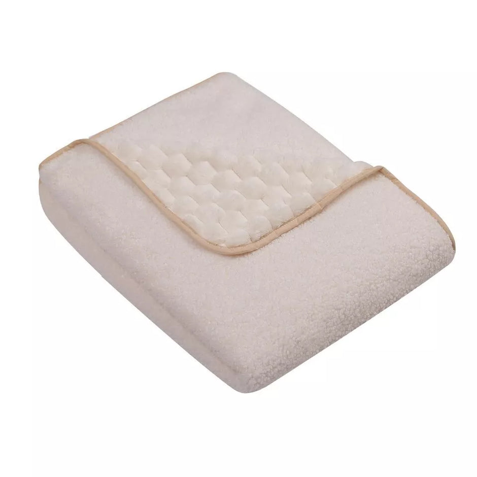 Pledukas dvipusis DuetBaby KOSTKA / BOUCLA Ecru