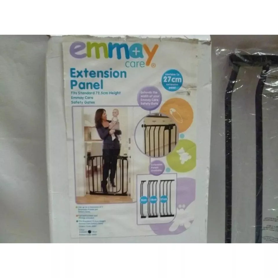 Praplatinimas Apsauginiams varteliams EMMAY CARE, 27cm, Black