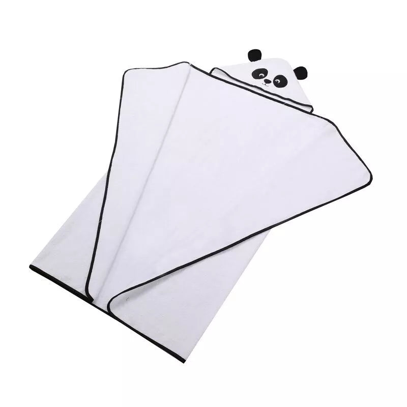 Rankšluostis kūdikiui 3D su gobtuvu ANIMAL-Rabbit