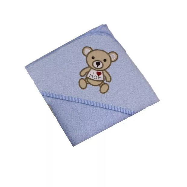 Rankšluostis kūdikiui su gobtuvu BEAR