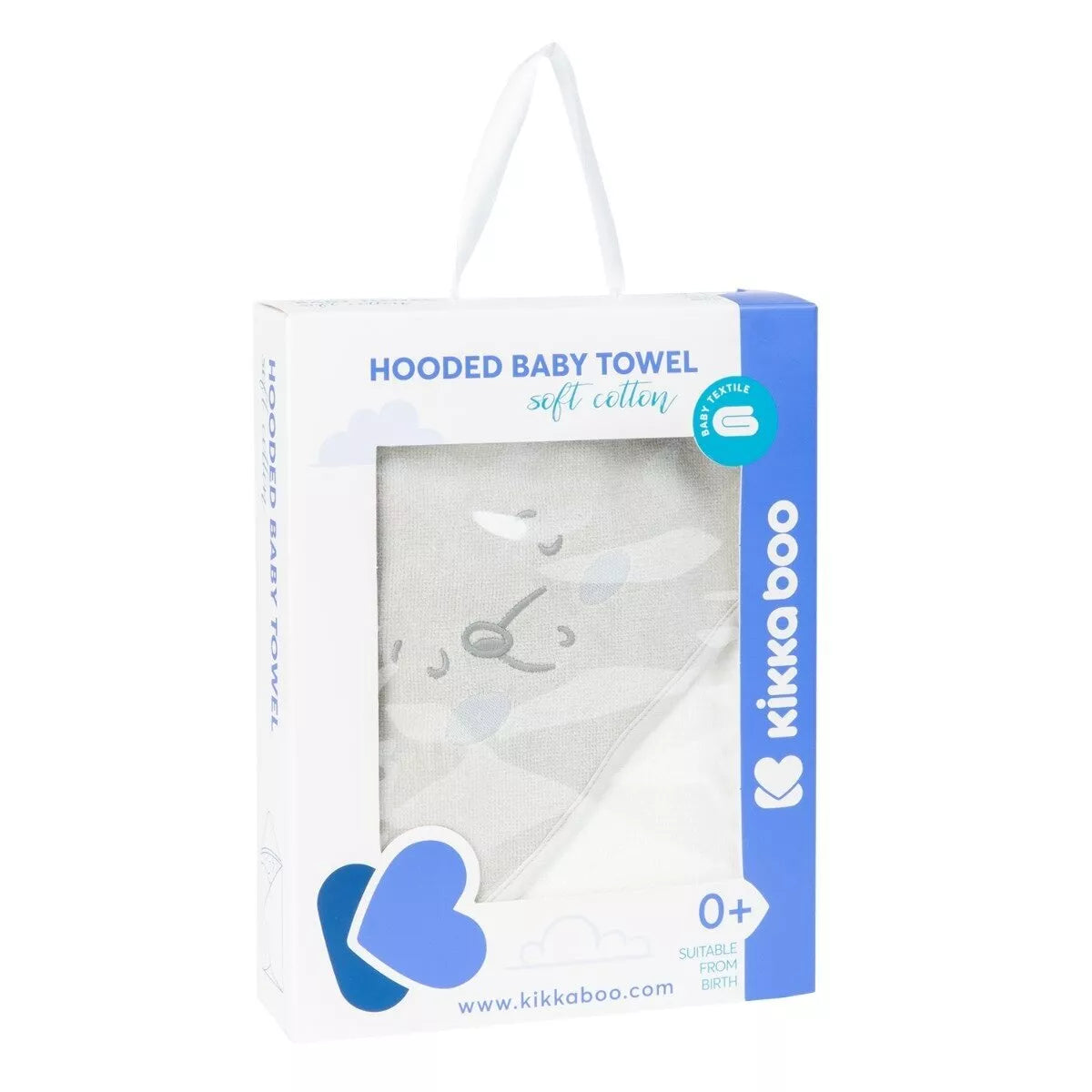 Rankšluostis kūdikiui su gobtuvu JOYFUL MICE