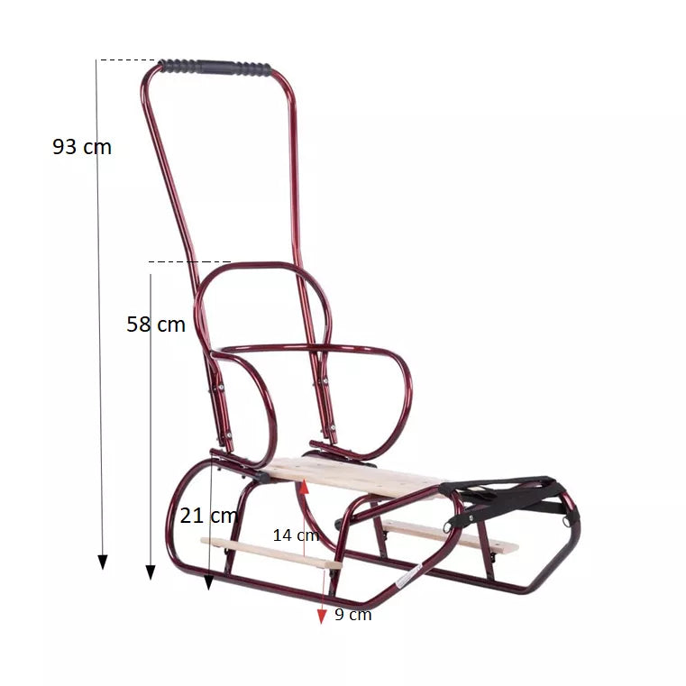 Rogės metalinės su pakojukais  ATIX Pink