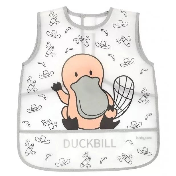 Seilinukas-prijuostė su kišene BabyOno 838 Grey