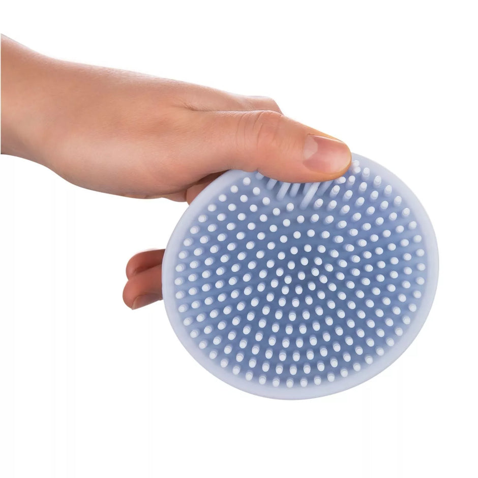 Silikoninis kūno šepetys Canpol 9/115 Blue