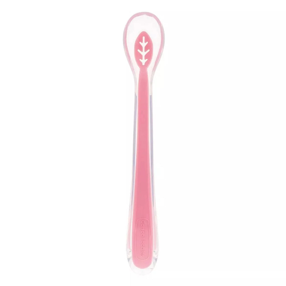 Silikoninis šaukštelis kūdikiui Canpol 51/010 Pink