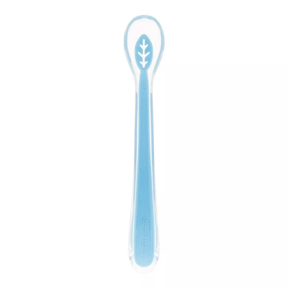 Silikoninis šaukštelis kūdikiui Canpol 51/010 Blue