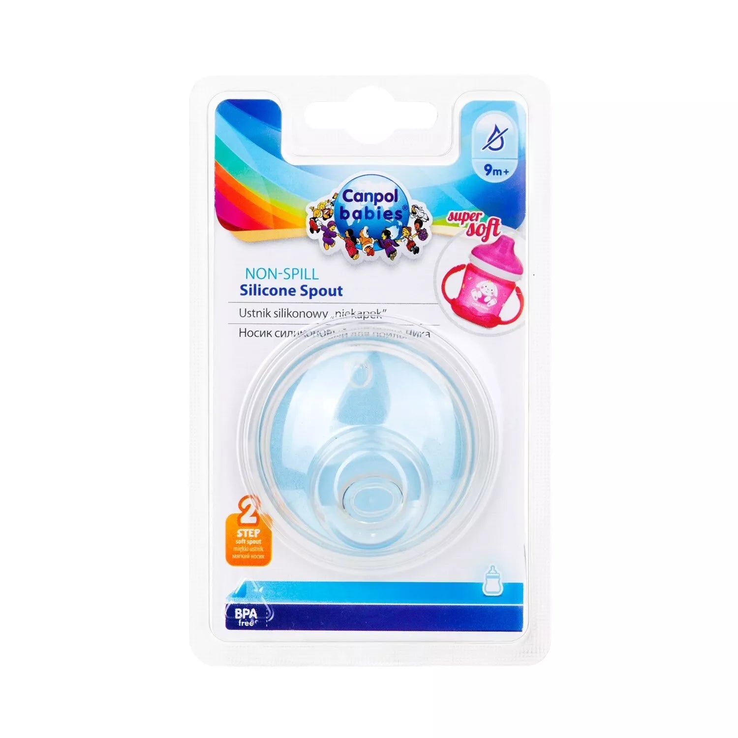 Silikoninis snapelis puodeliui Canpol 57/301