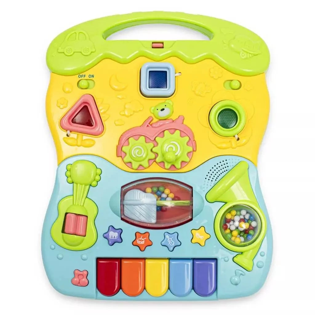 Stumdukas lavinamasis BabyMix MUSIC BABY WALKER Blue