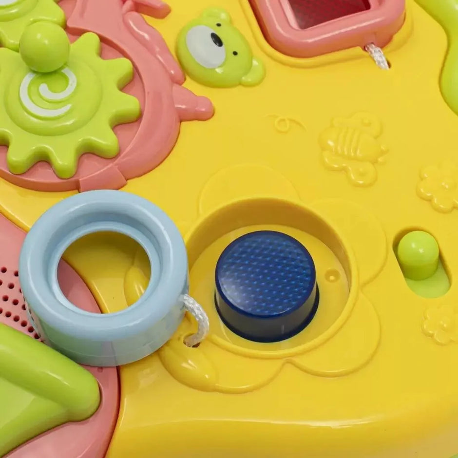 Stumdukas lavinamasis BabyMix MUSIC BABY WALKER Blue