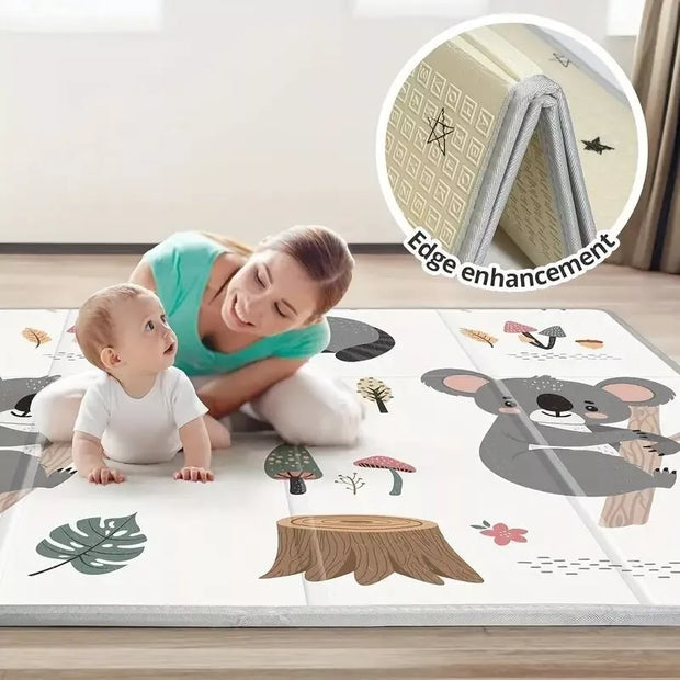 Sulankstomas, dvipusis putplasčio kilimėlis KOALA